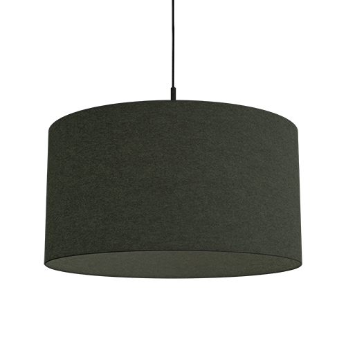 Soft pendel D570 grön ull E27