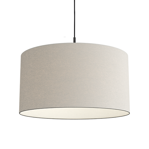 Soft pendel D570 vit ull E27